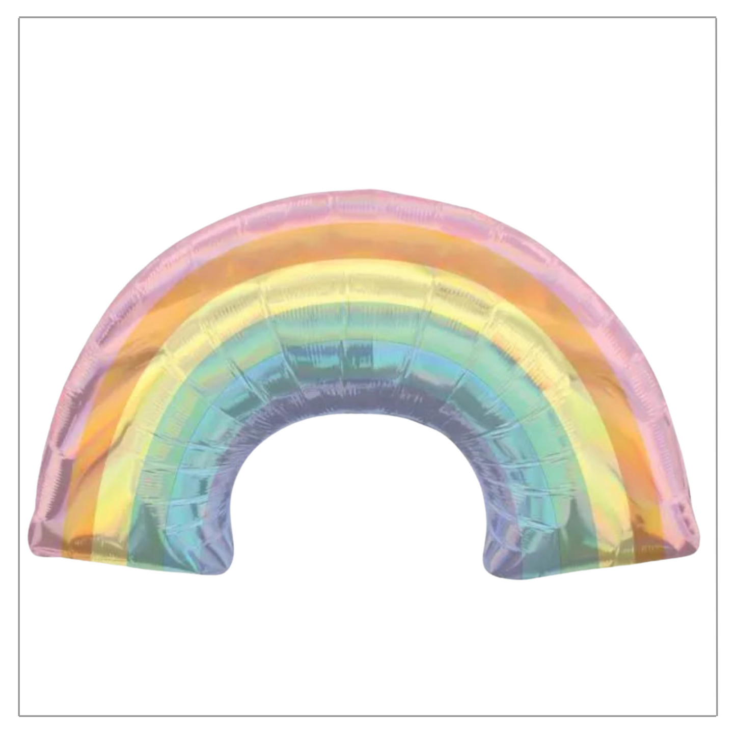 Pastel Rainbow Foil Balloon