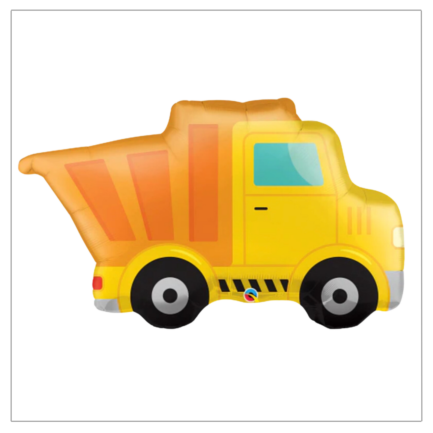Dump Truck Foil Balloon (O)