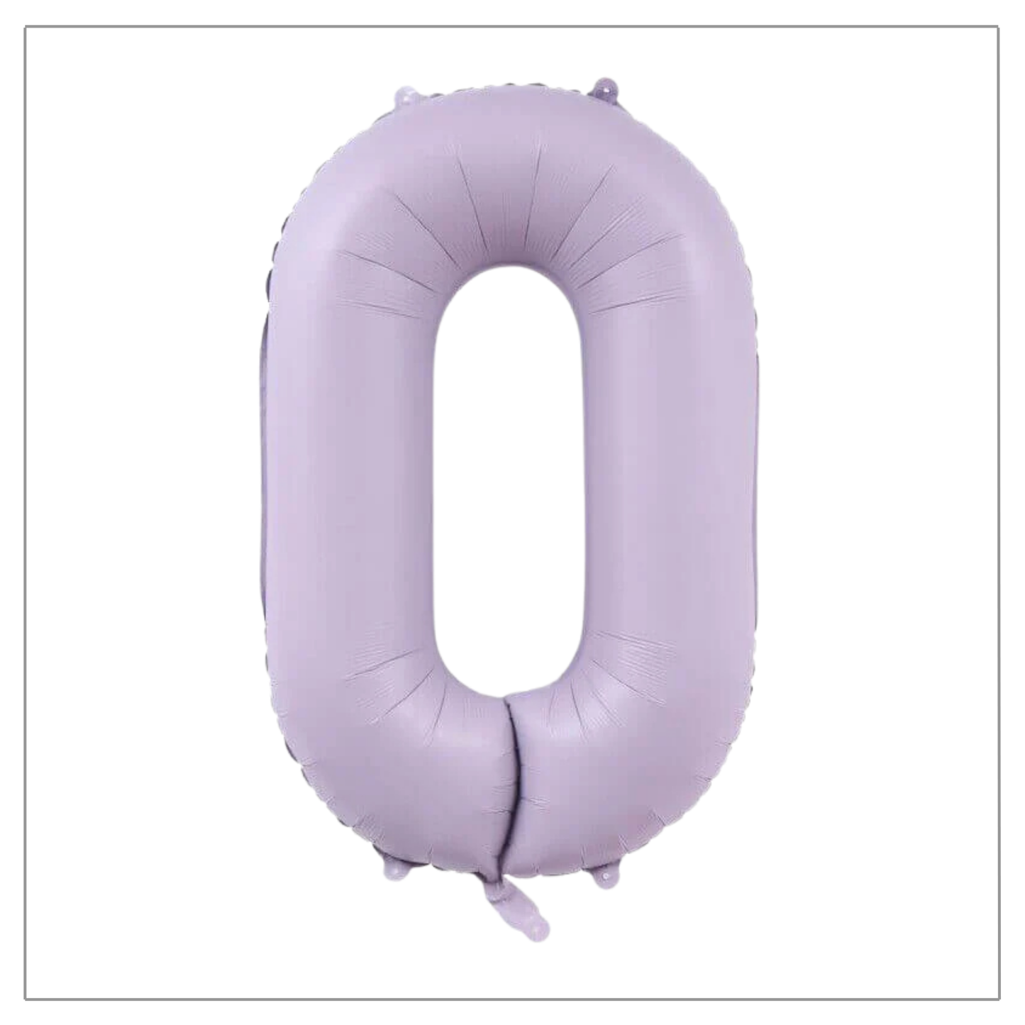 Lilac Number Balloons 34"