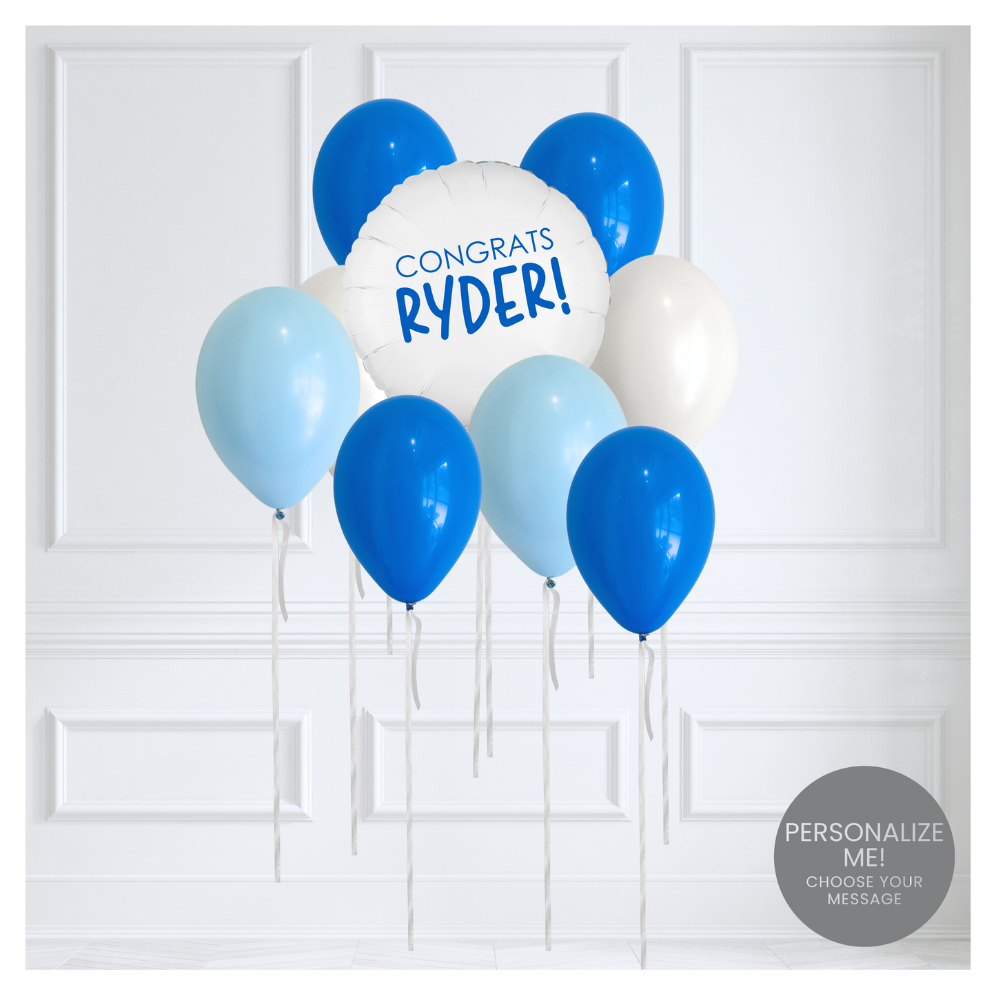 School Spirit Balloon Bouquet - Brandt Elementary School