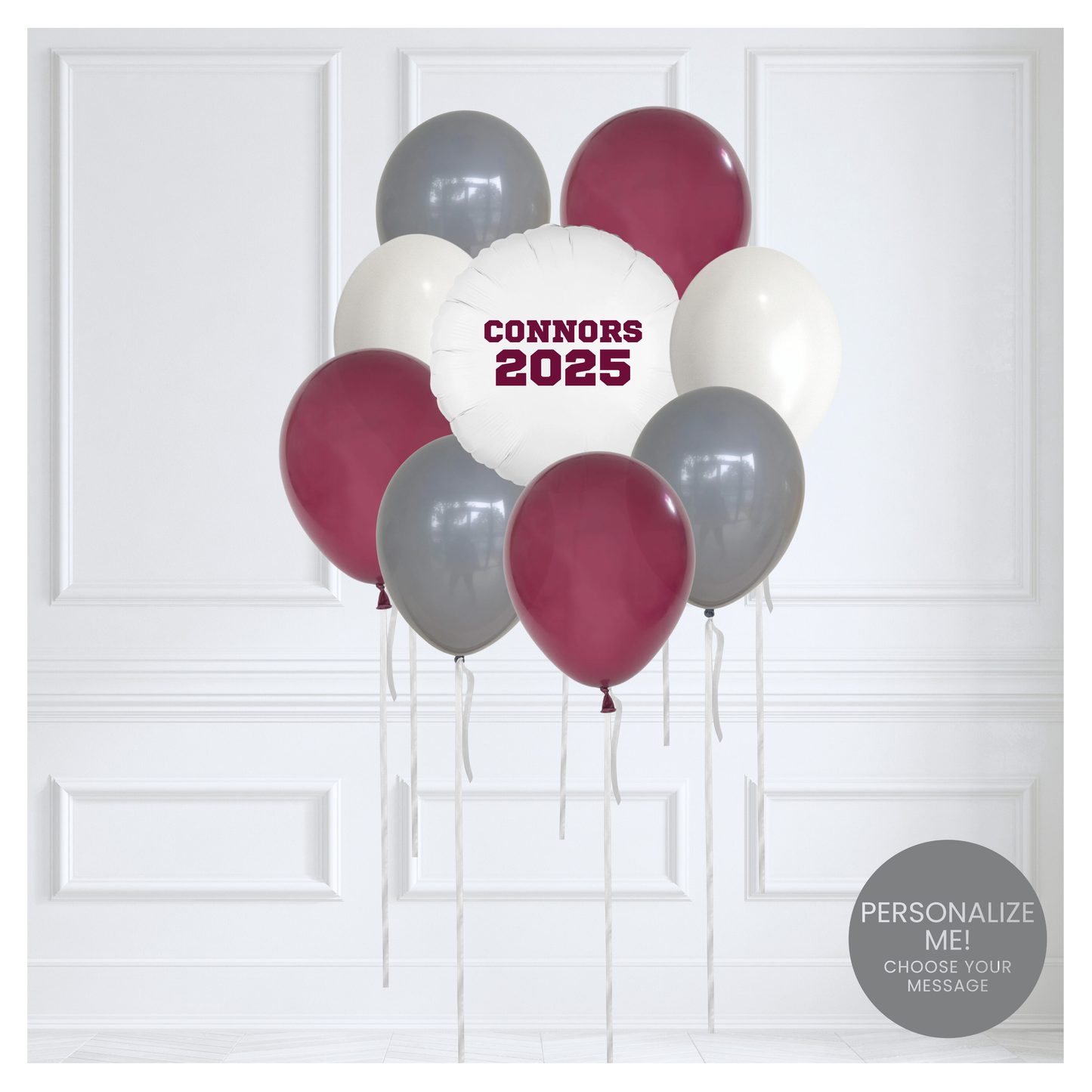 School Spirit Balloon Bouquet - Connors Elementary School