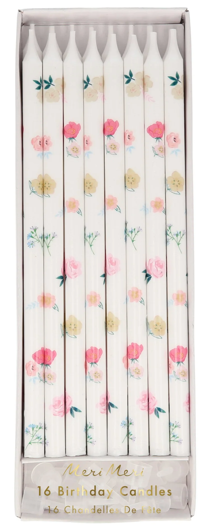 Floral Pattern Candles