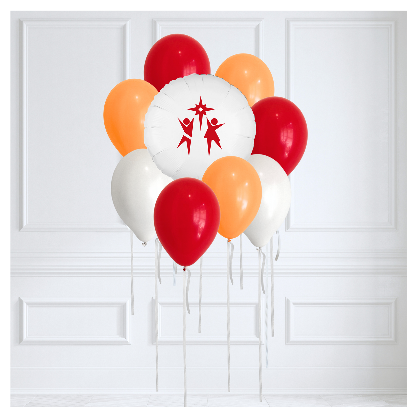 School Spirit Balloon Bouquet - Hoboken Catholic School