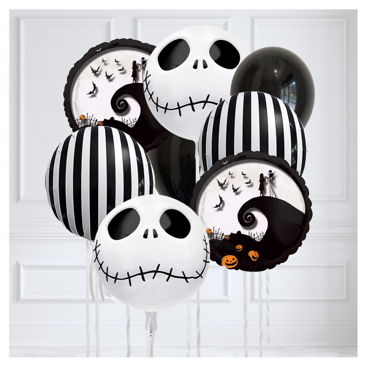 Classic Themed Balloon Bouquet - Night Before Christmas