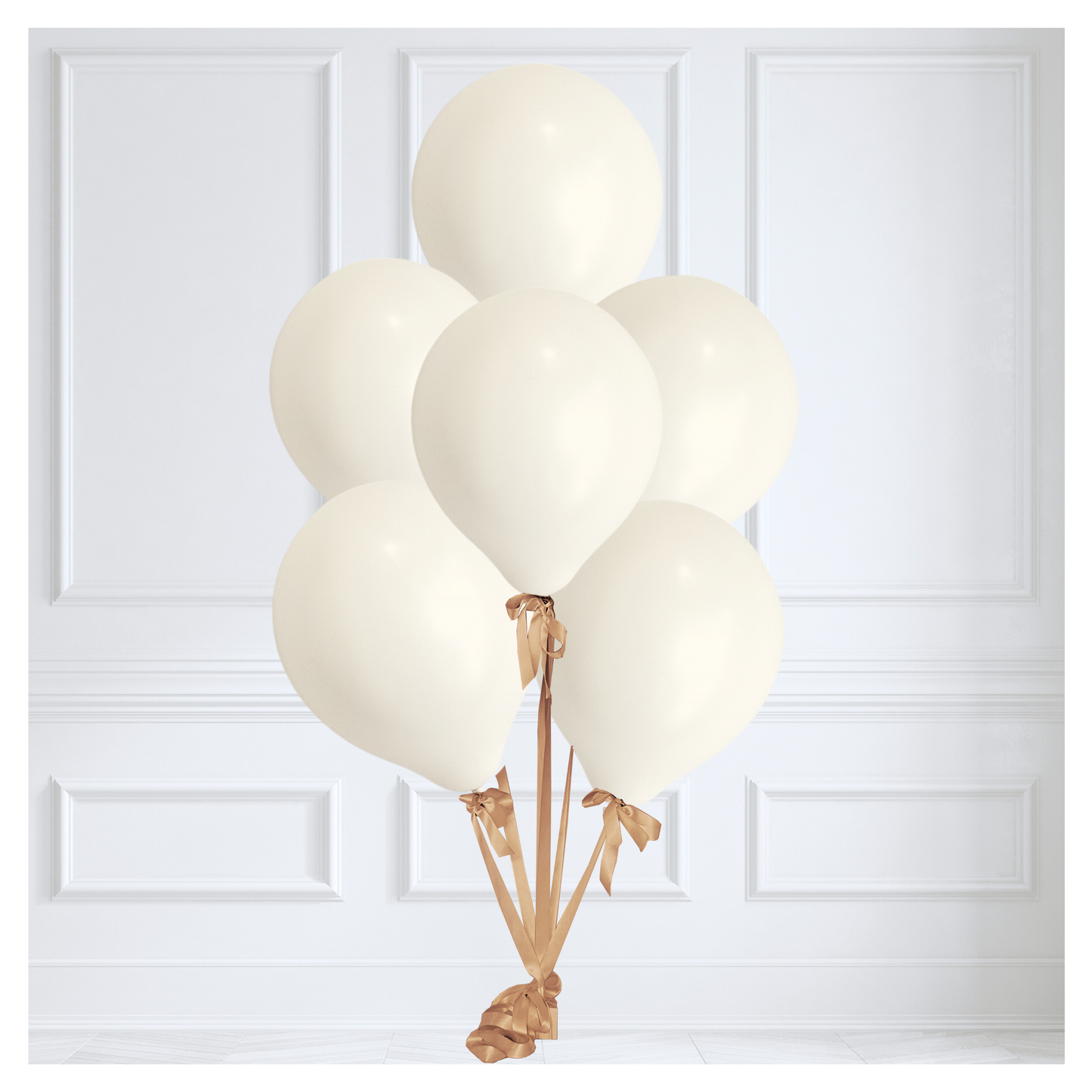 Signature Balloon Bouquet - Golden Lace