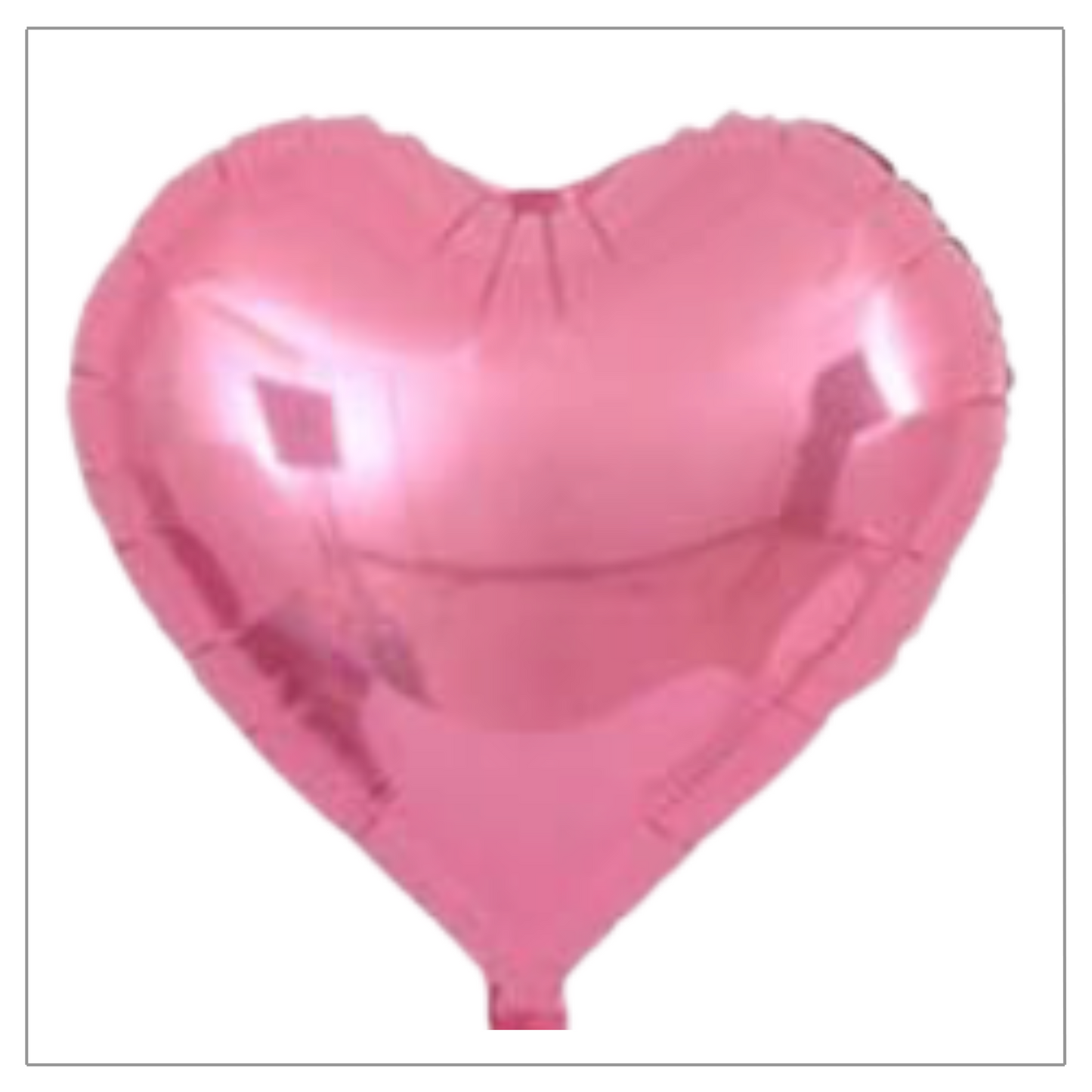Foil Heart Balloon - Pink