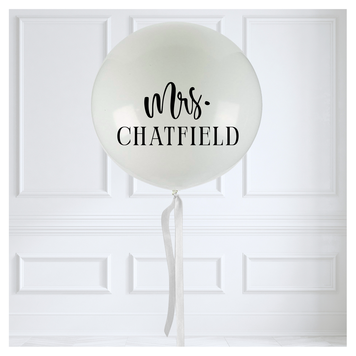 Jumbo 36" Balloon - White