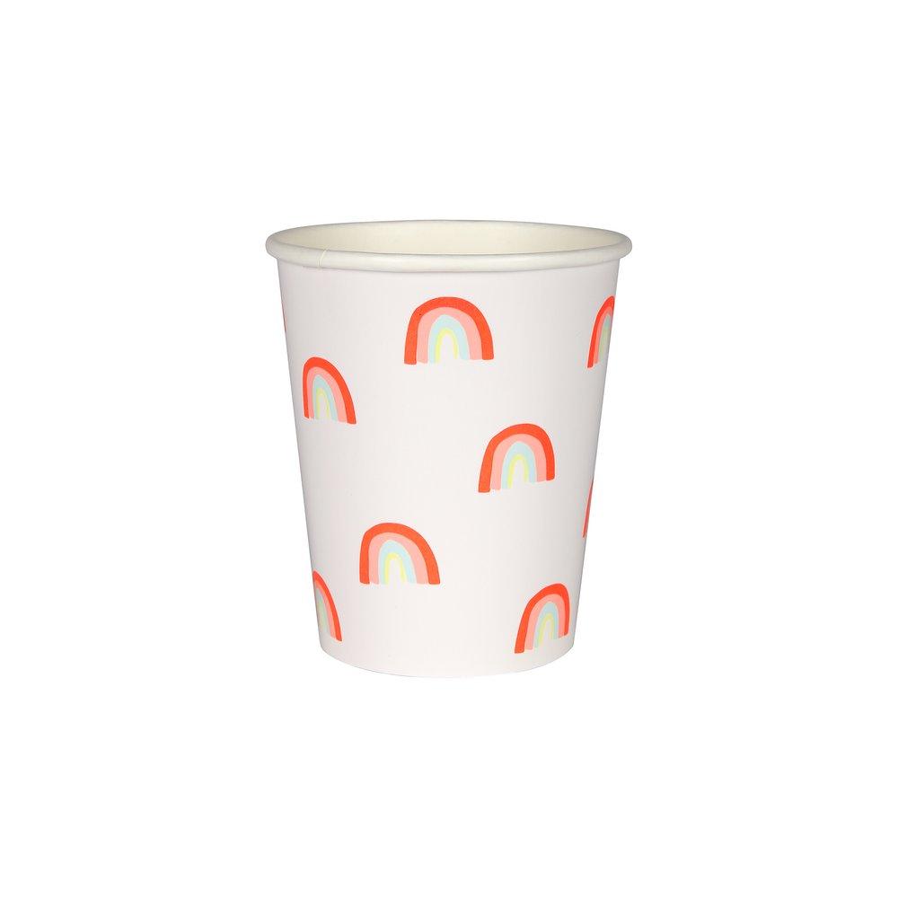 Neon Rainbows Cups