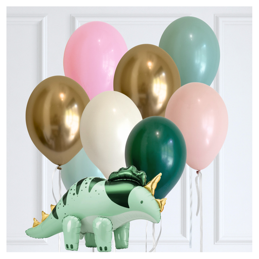 Classic Dinos and Tutus Themed Balloon Bouquet