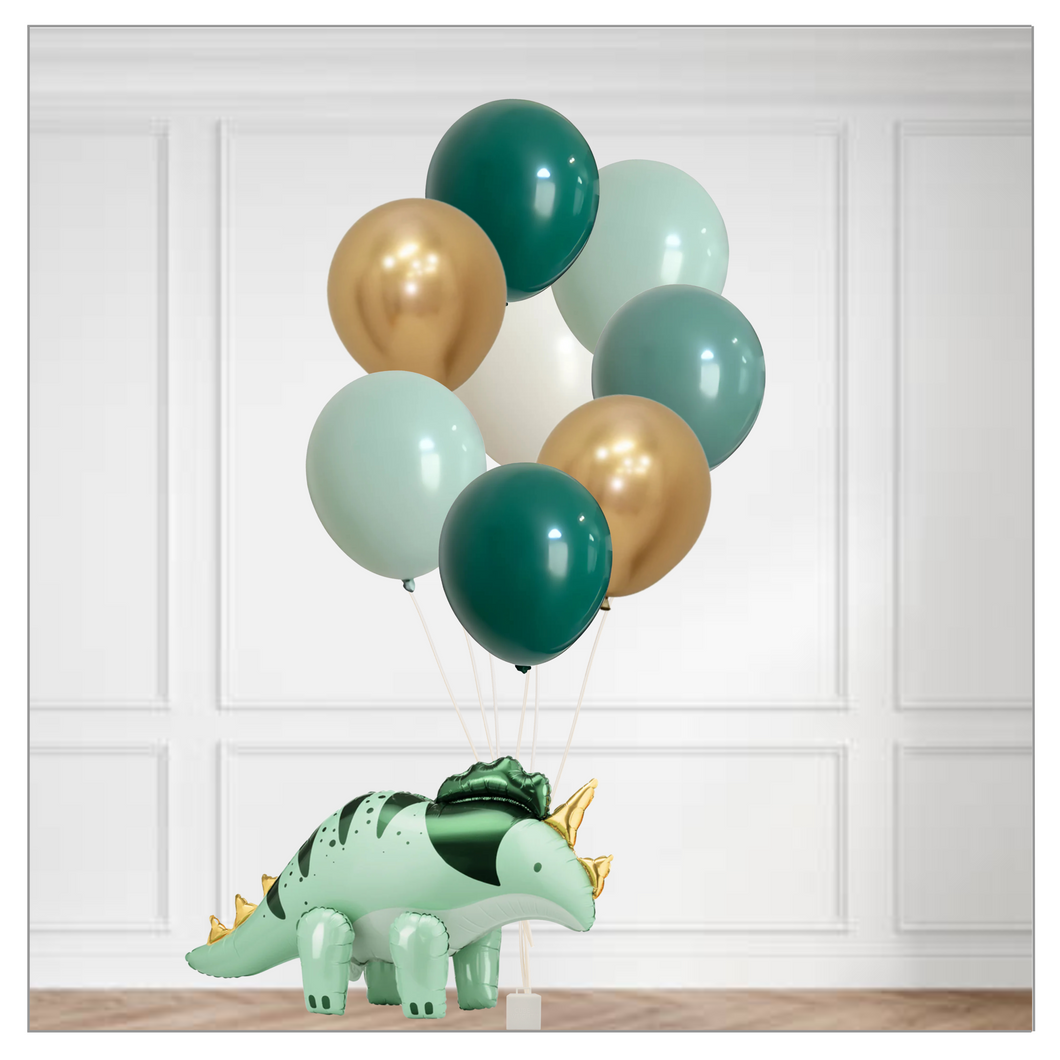 RAWR Gold Themed Balloon Bouquet