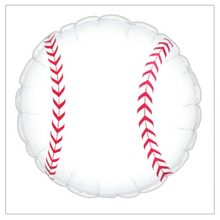 Load image into Gallery viewer, Baseball Foil Balloon
