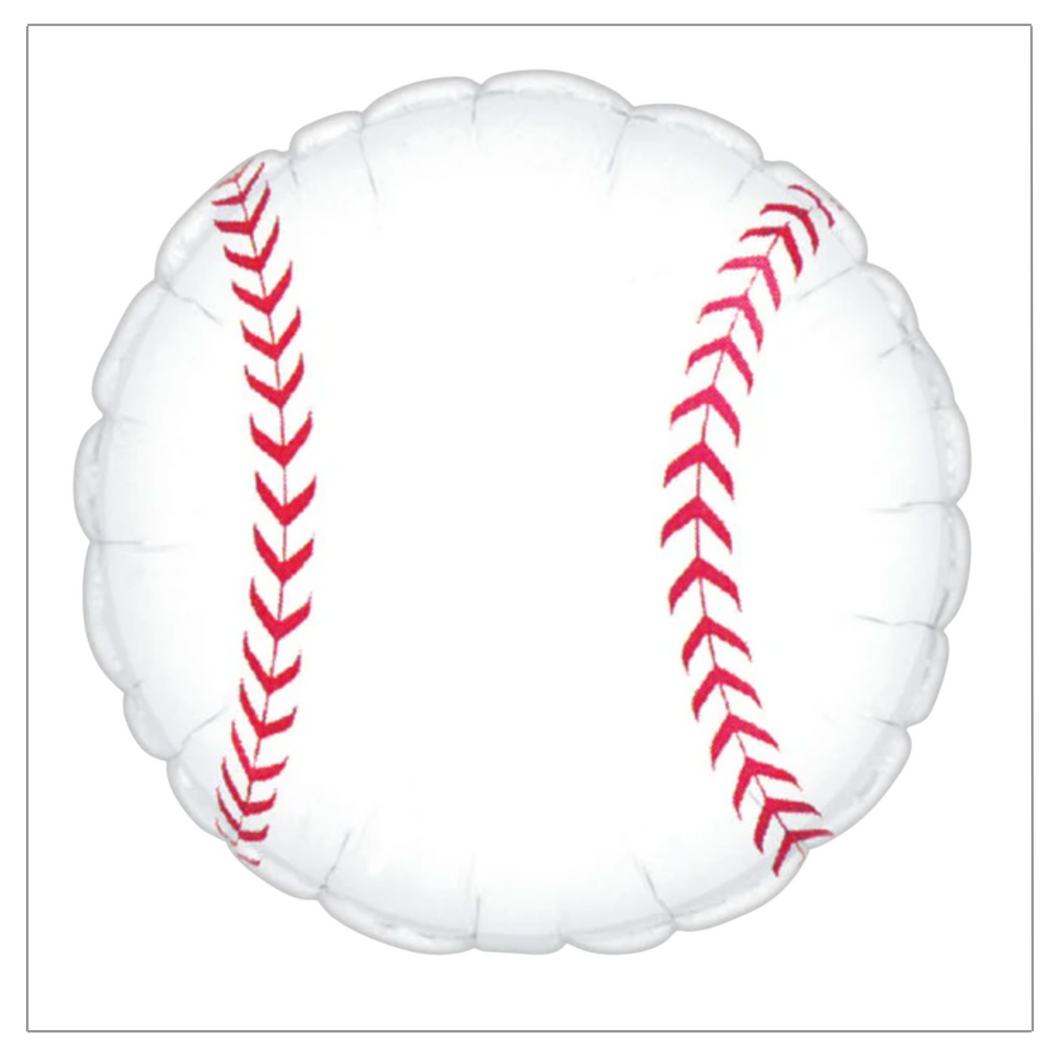 Baseball Foil Balloon