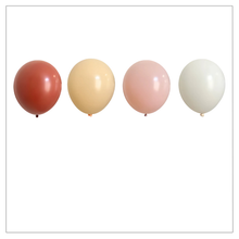 Load image into Gallery viewer, Boho Rainbow Neutral Balloon Bouquet
