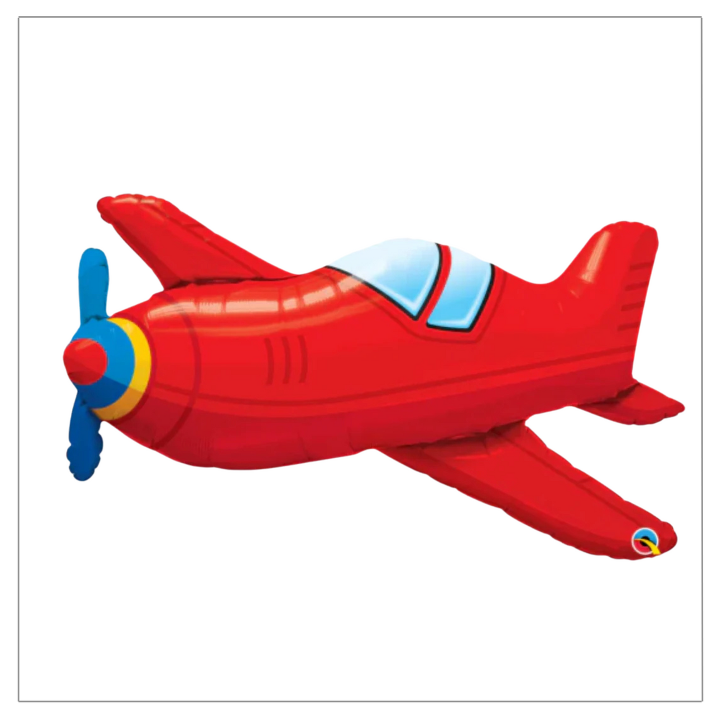 Vintage Airplane Foil Balloon