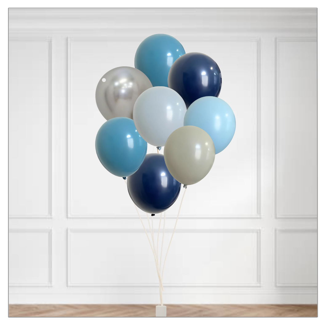 To the Moon Blues Balloon Bouquet