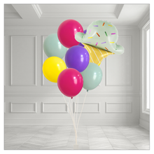 Load image into Gallery viewer, Ice Cream Party Themed Balloon Bouquet
