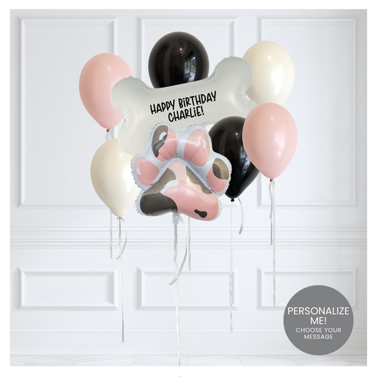 Themed Classic Balloon Bouquet - Let's Pawty