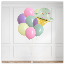 Load image into Gallery viewer, Ice Cream Party Themed Balloon Bouquet
