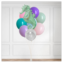 Load image into Gallery viewer, Mermaid Themed Balloon Bouquet
