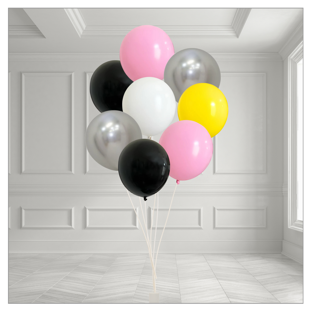 Calling All Superheroes Pink Balloon Bouquet