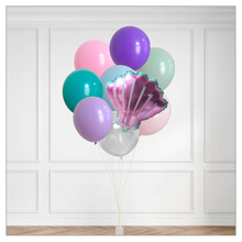 Load image into Gallery viewer, Mermaid Themed Balloon Bouquet
