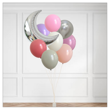 Load image into Gallery viewer, To the Moon Themed Balloon Bouquet
