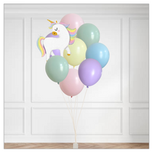 Load image into Gallery viewer, Magical Unicorn Themed Balloon Bouquet
