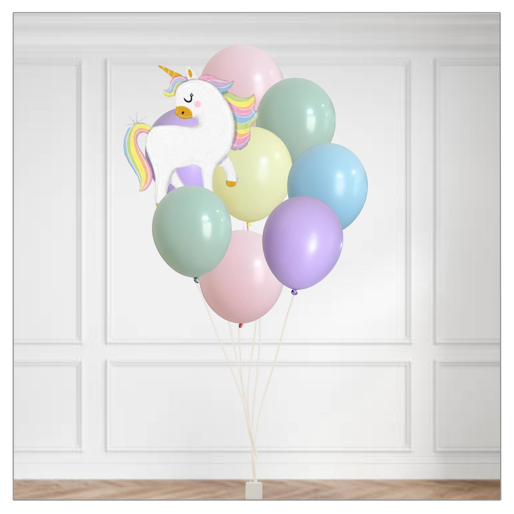 Magical Unicorn Themed Balloon Bouquet