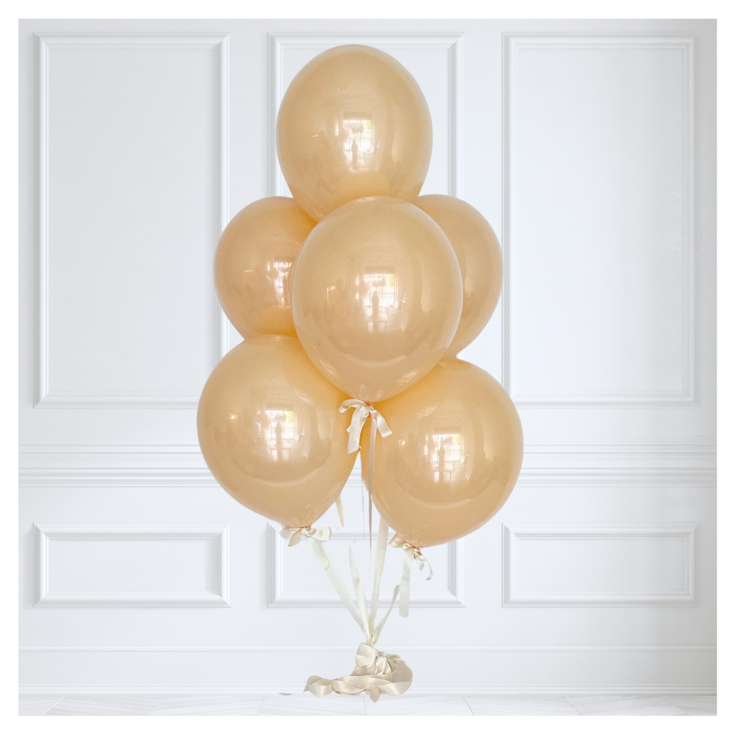 Signature Glass Balloon Bouquet - Honey Luxe