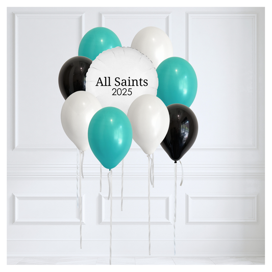 School Spirit Balloon Bouquet - All Saints