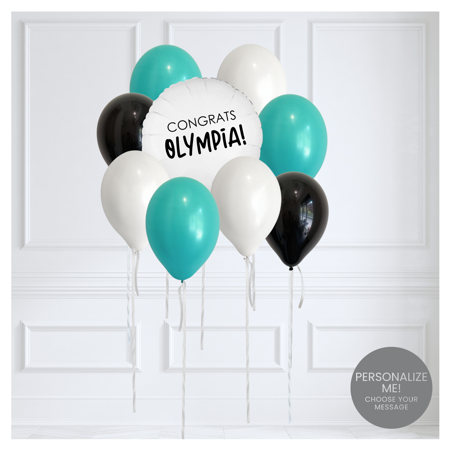 School Spirit Balloon Bouquet - All Saints