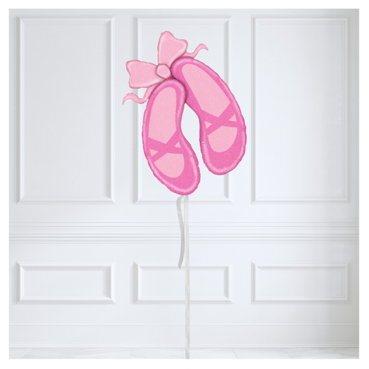 Ballet Slippers Foil Balloon
