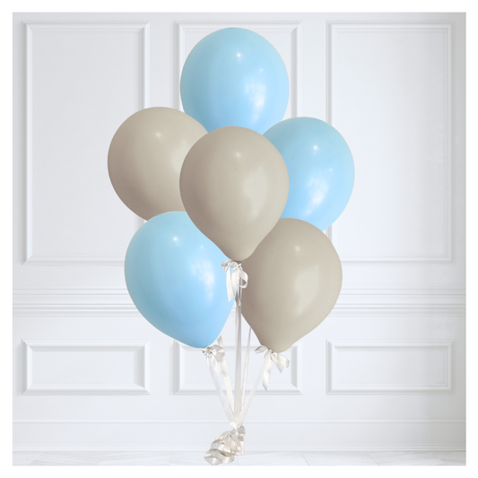 Signature Balloon Bouquet - Blue Stone