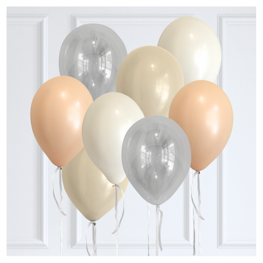 Classic Blushing Balloon Bouquet