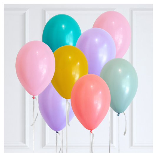Classic Boho Rainbow Balloon Bouquet