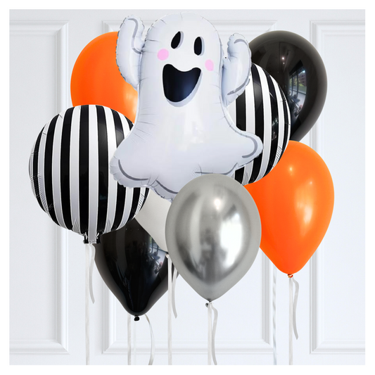 Classic Themed Balloon Bouquet - Boooooo