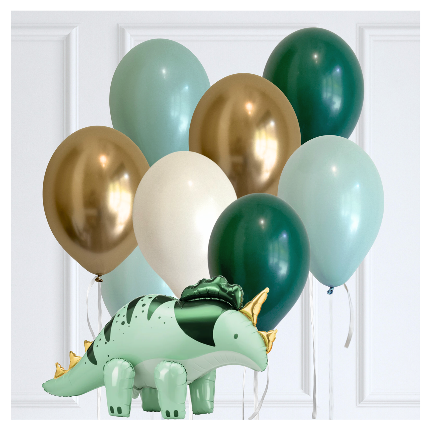 Classic RAWR Gold Themed Balloon Bouquet