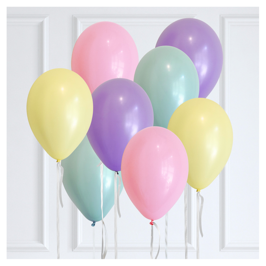 Classic Pastel Rainbow Balloon Bouquet