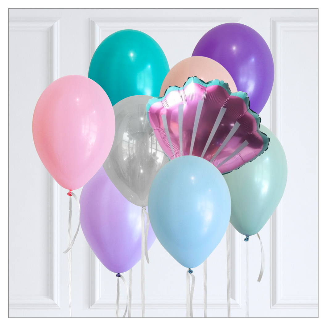 Mermaid Themed Balloon Bouquet