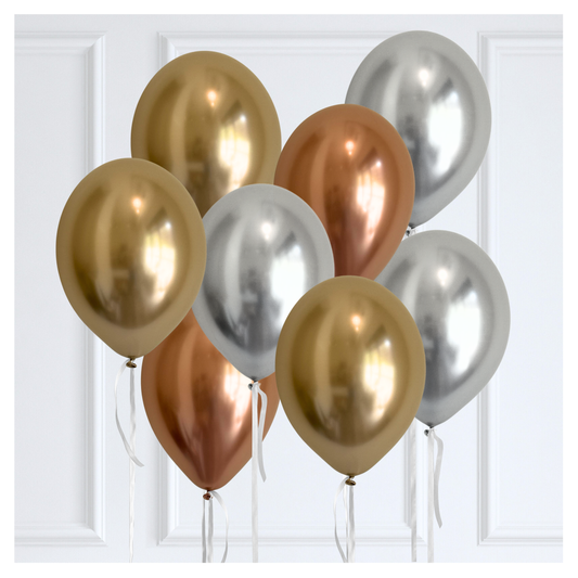 Classic Classic Chrome Balloon Bouquet