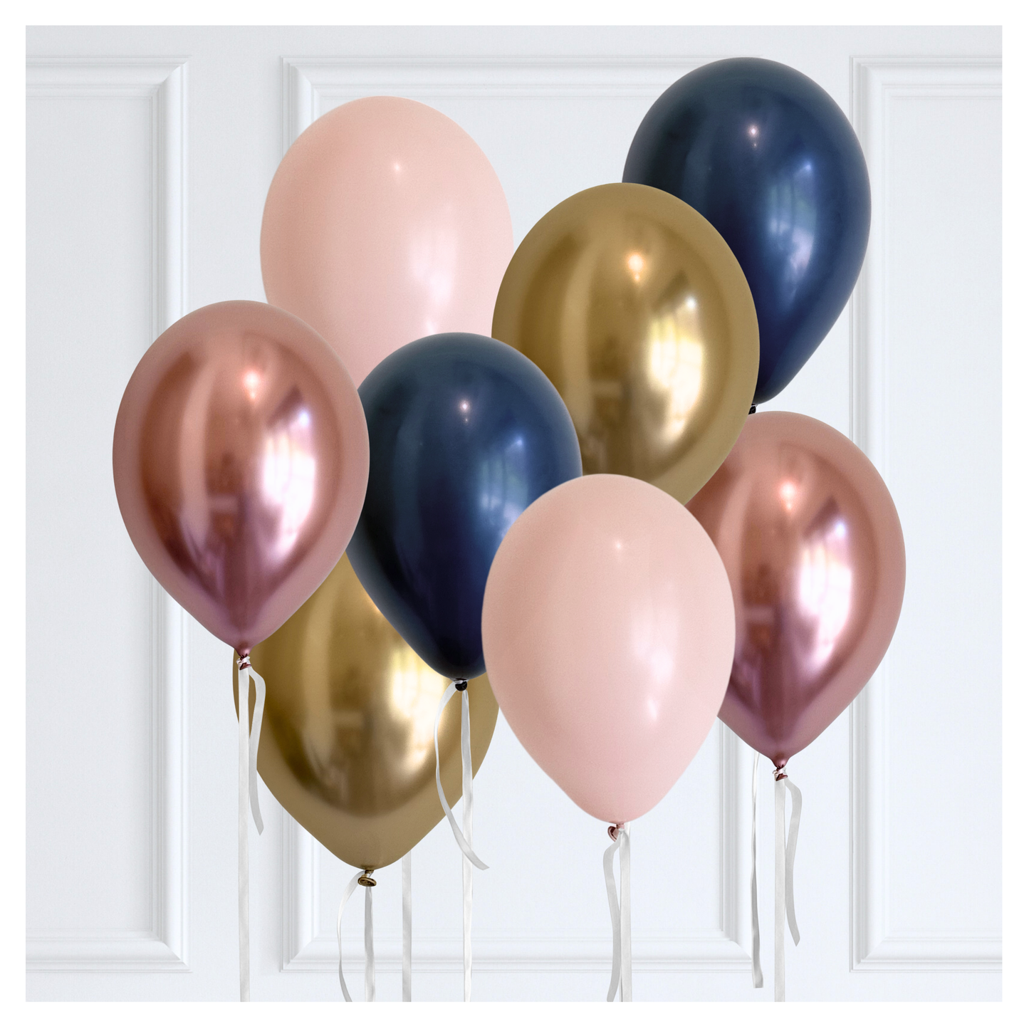 Classic Golden Rose Balloon Bouquet