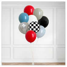 Load image into Gallery viewer, Start Your Engines Themed Balloon Bouquet
