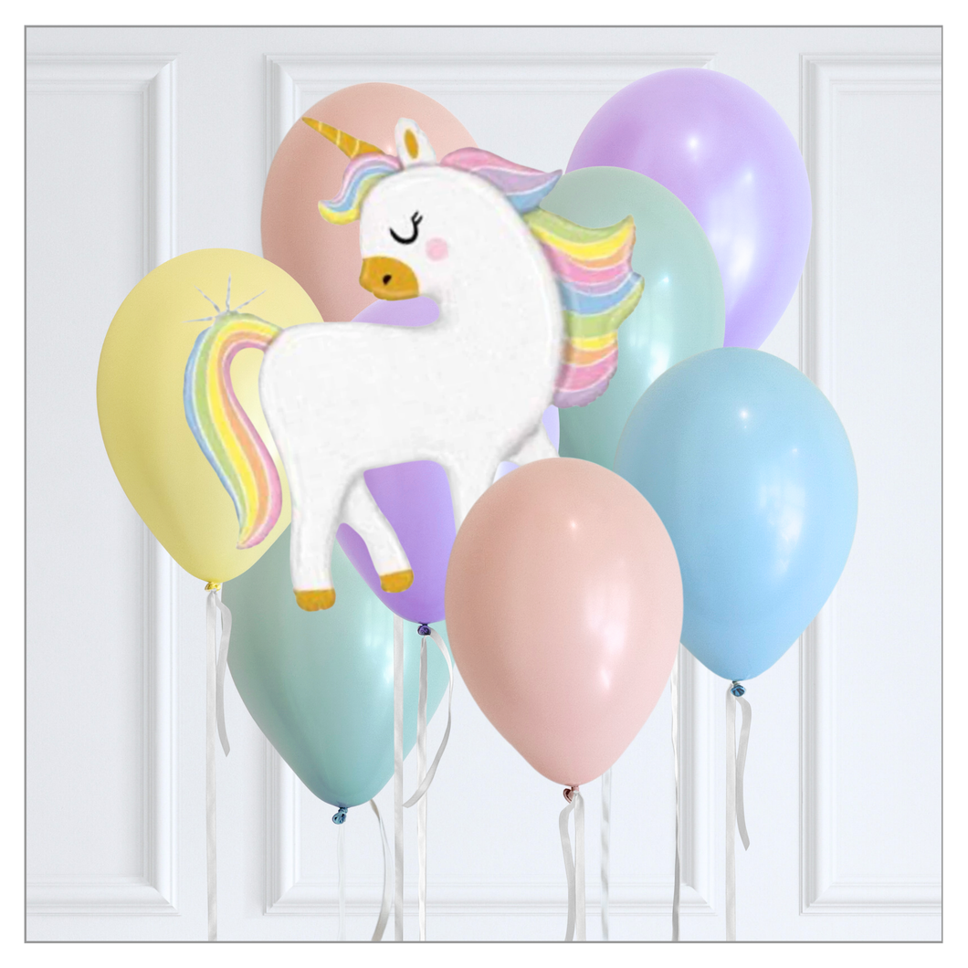 Magical Unicorn Themed Balloon Bouquet