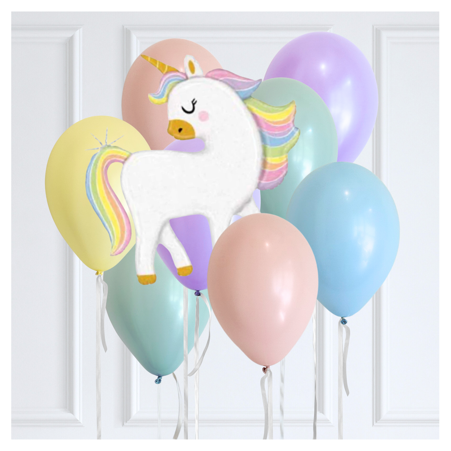 Classic Themed Balloon Bouquet - Magical Unicorn