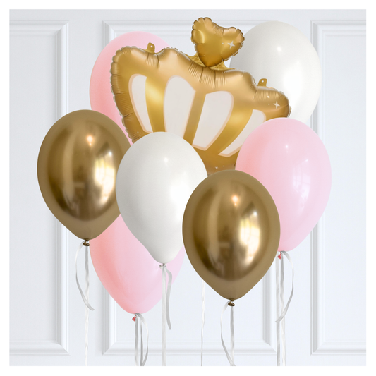 Classic Princess Themed Balloon Bouquet
