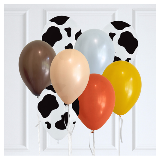 Classic Retro Barnyard Balloon Bouquet