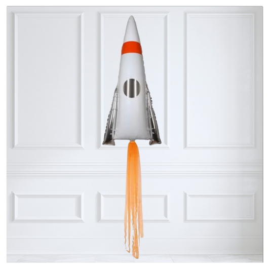Rocket Ship Foil Balloon