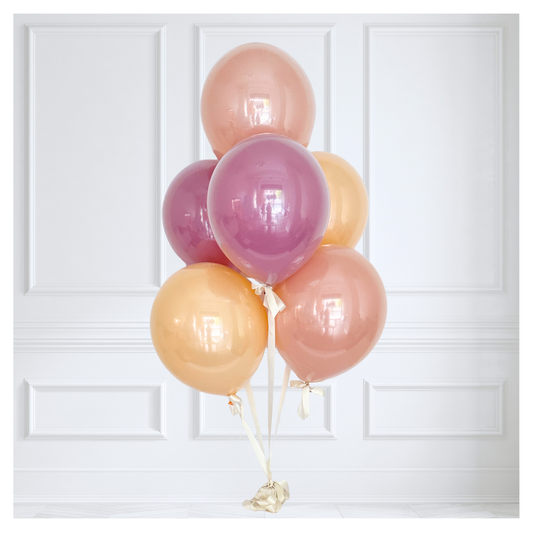 Signature Glass Balloon Bouquet - Rosewater Reign