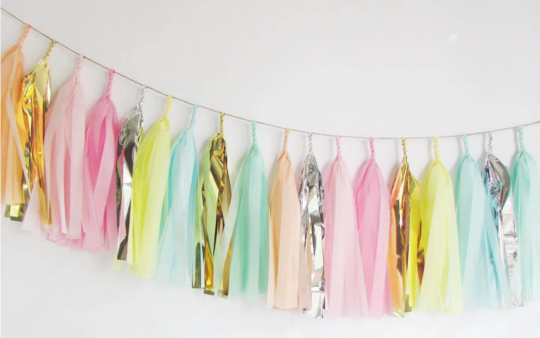Tissue Paper Tassels