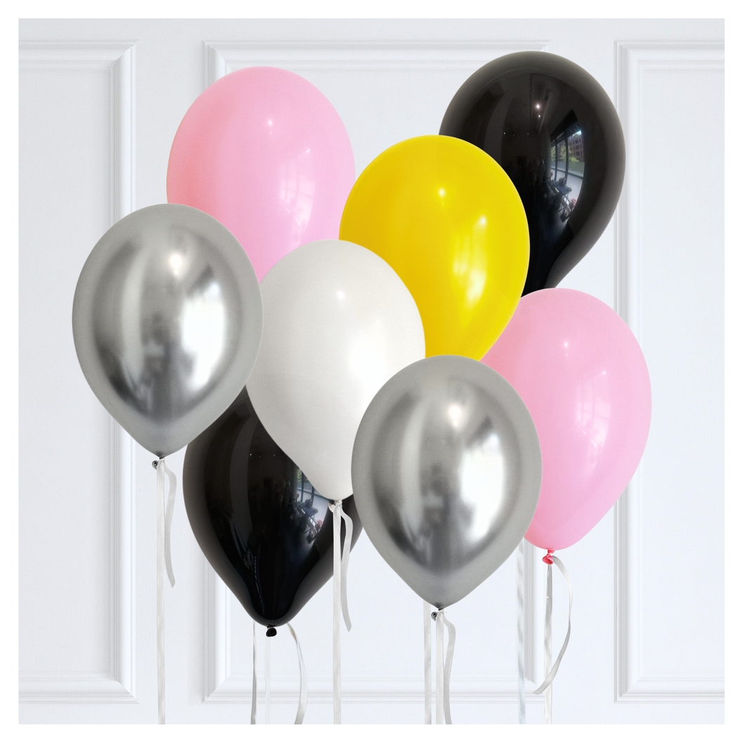 Classic Calling All Superheroes Balloon Bouquet - Pink